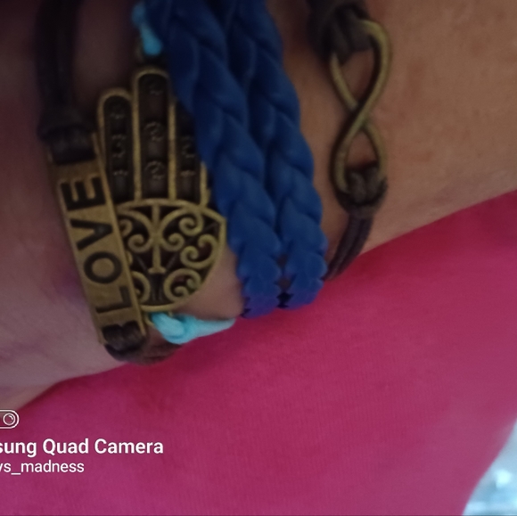 Artisan crafted leather tiered bracelet your choice ๐ ๐ ๐ก bracelets - Picture 10 of 13